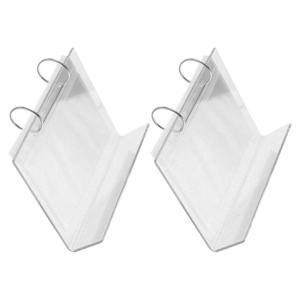 2Pcs Photo Album Acrylic Table - Clear Acrylic Book Stand Holder review and price