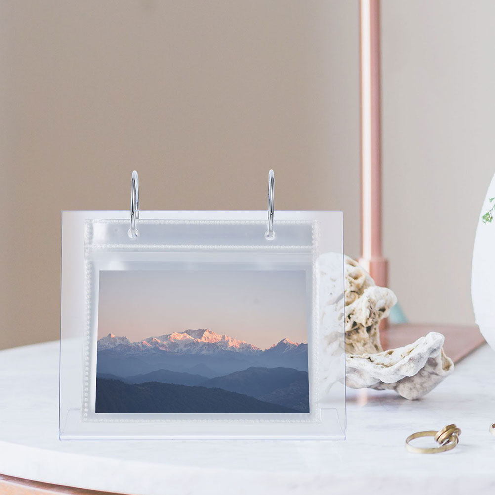 2Pcs Photo Album Acrylic Table - Clear Acrylic Book Stand Holder review and price