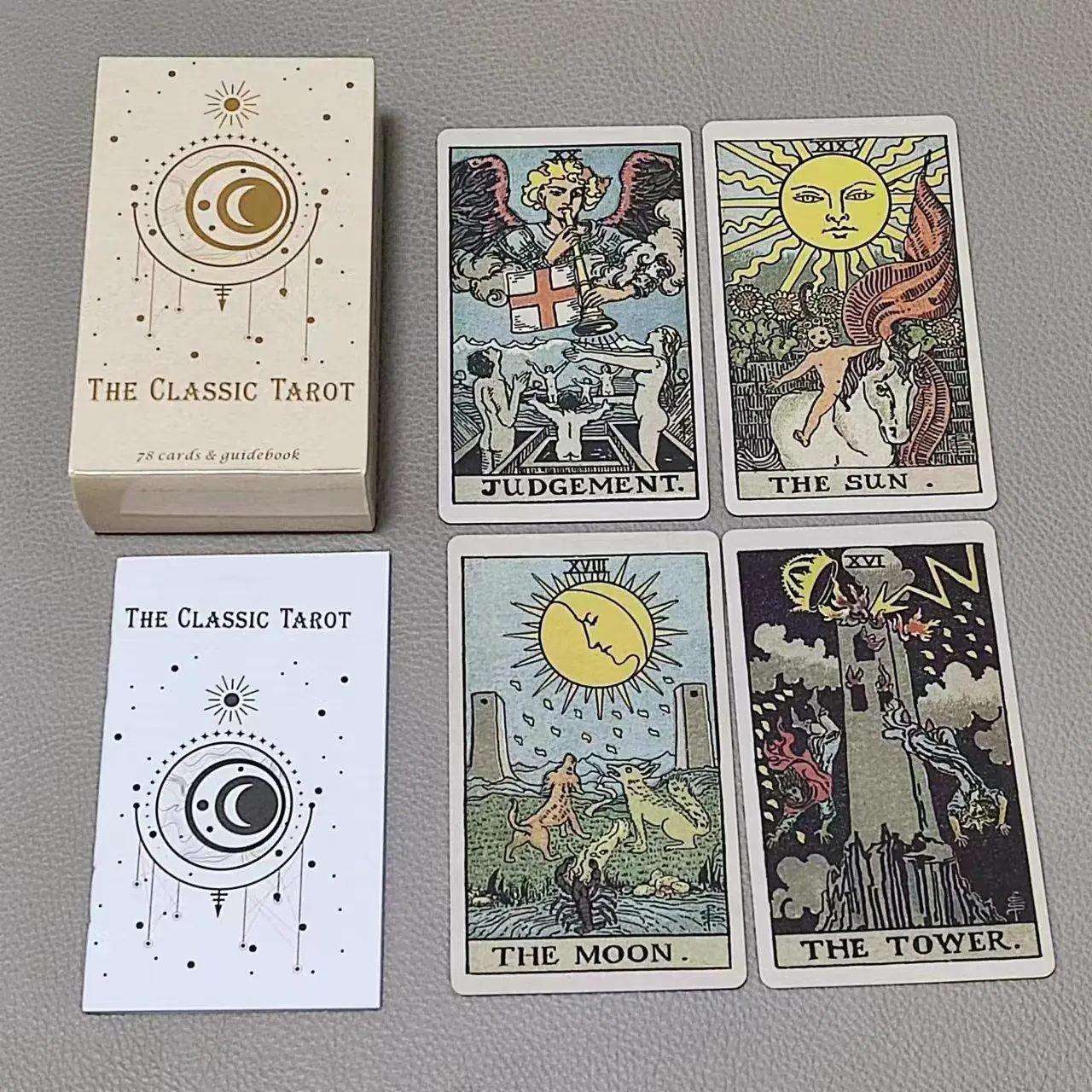 10.3*6cm The Classic Tarot 78  - Tarot Deck With Guidebook review and price