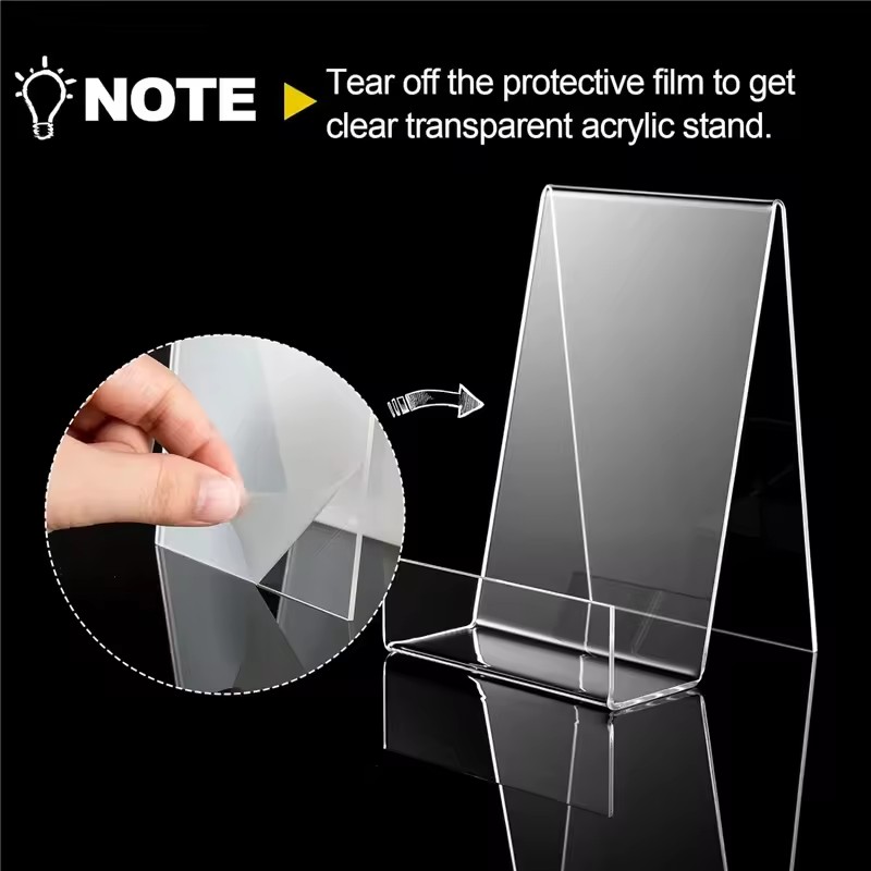 4pcs Clear Adjustable Book Sta - Clear Acrylic Book Stand Holder review and price