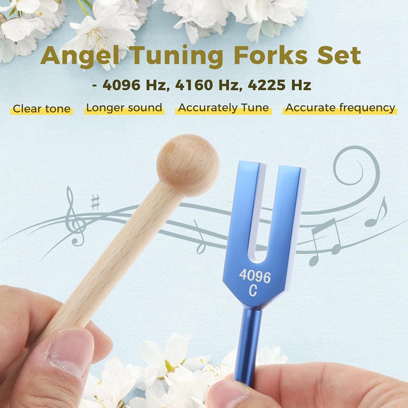 Tuning Forks Set 4096 Hz 4160  - Music review and price