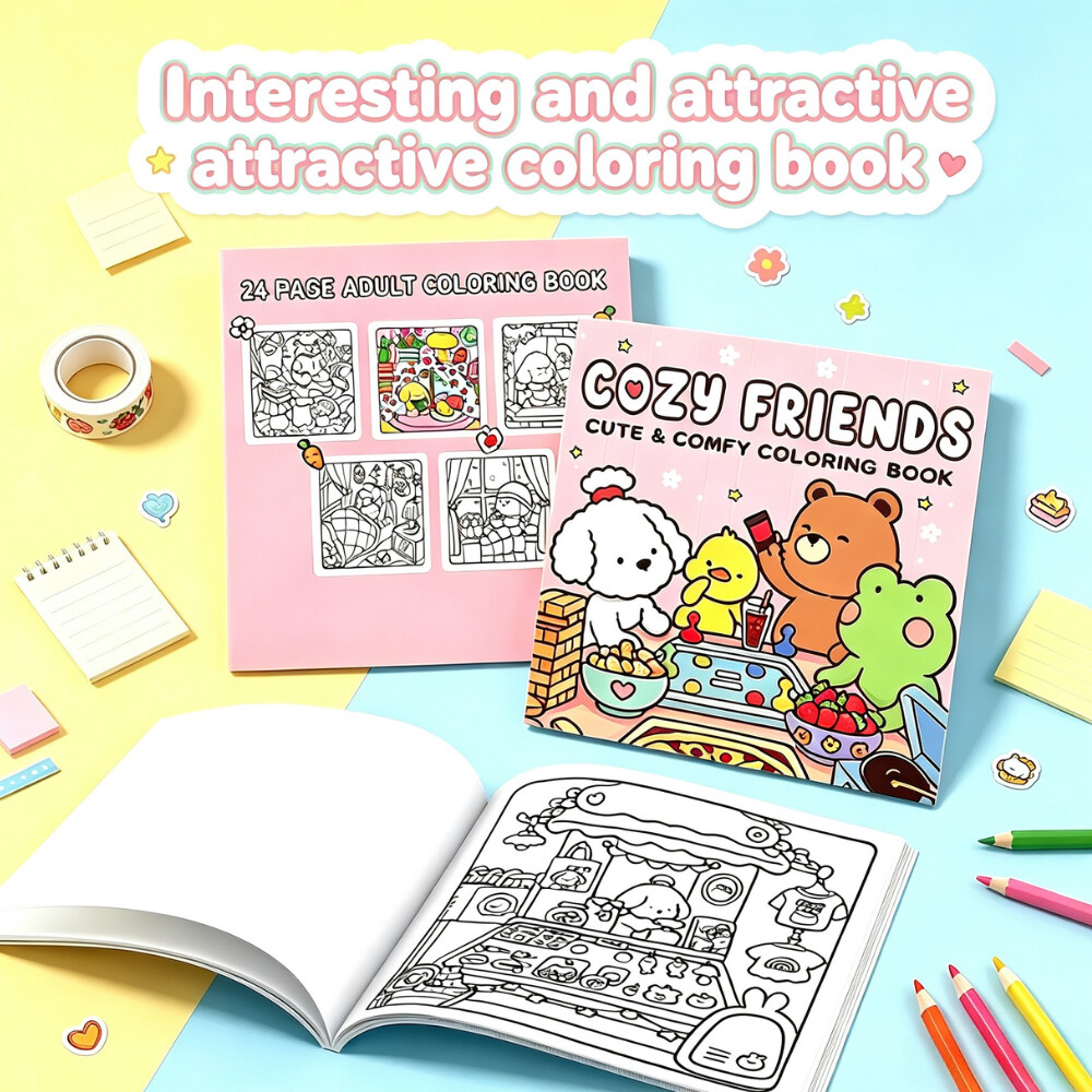 HOT SALE CUTE&COMFY Coloring B - Adult Coloring Book Stress Relief review and price