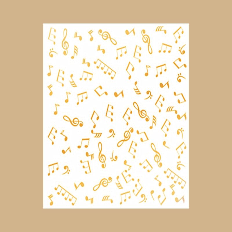 Hot Foil Plate Flowing Notes M - Blank Sheet Music Notebook review and price