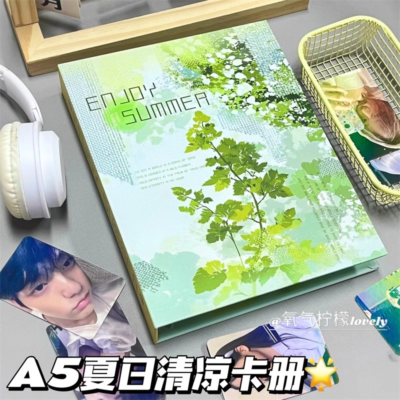 Summer Fresh Green A5 Photo Ca - Kpop Photo Card Binder 3 Inch review and price
